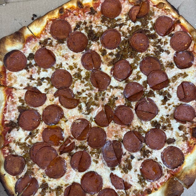 Vegan Pop’s Pepperoni Pizza.