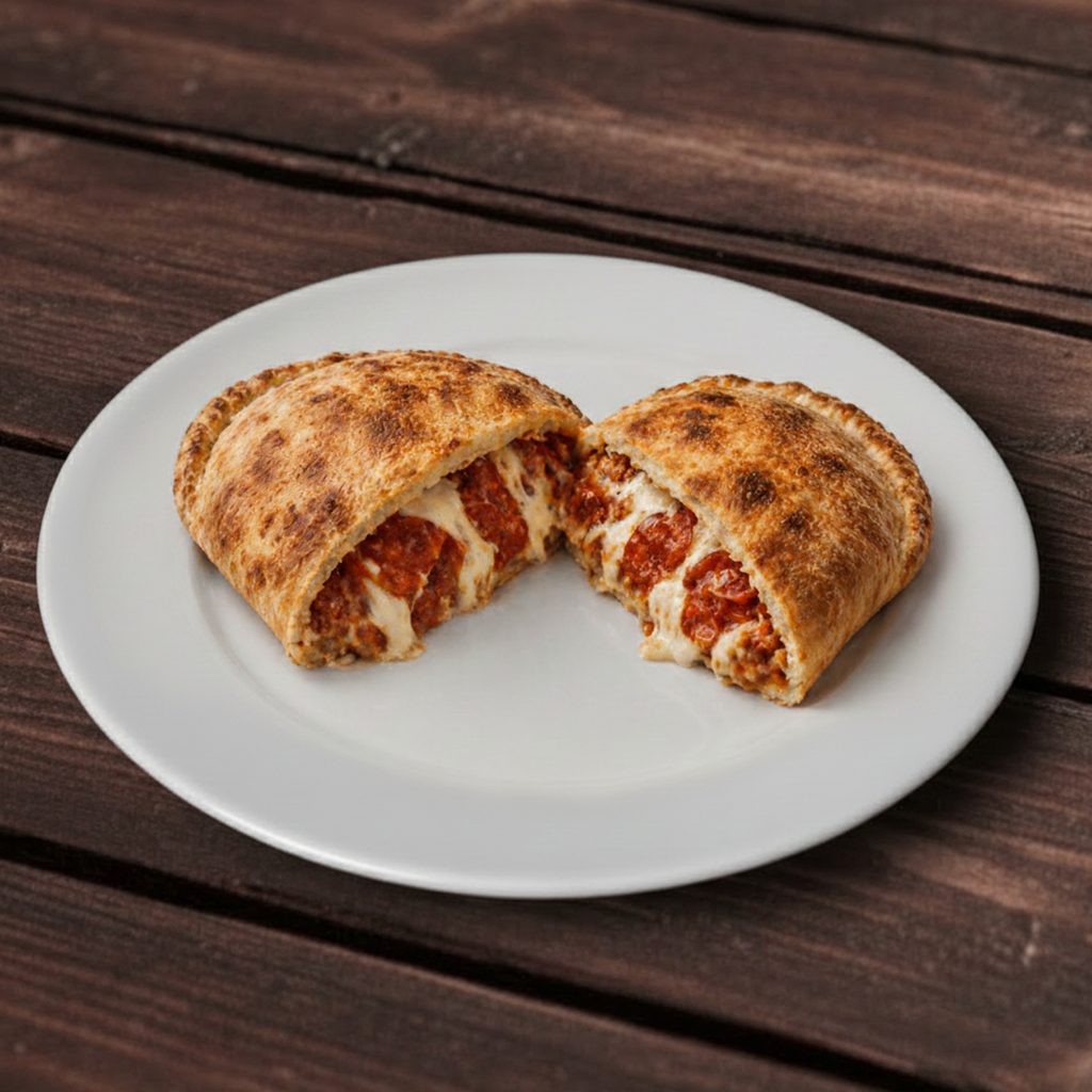 #2 10" Pop's Pepperoni Calzone.
