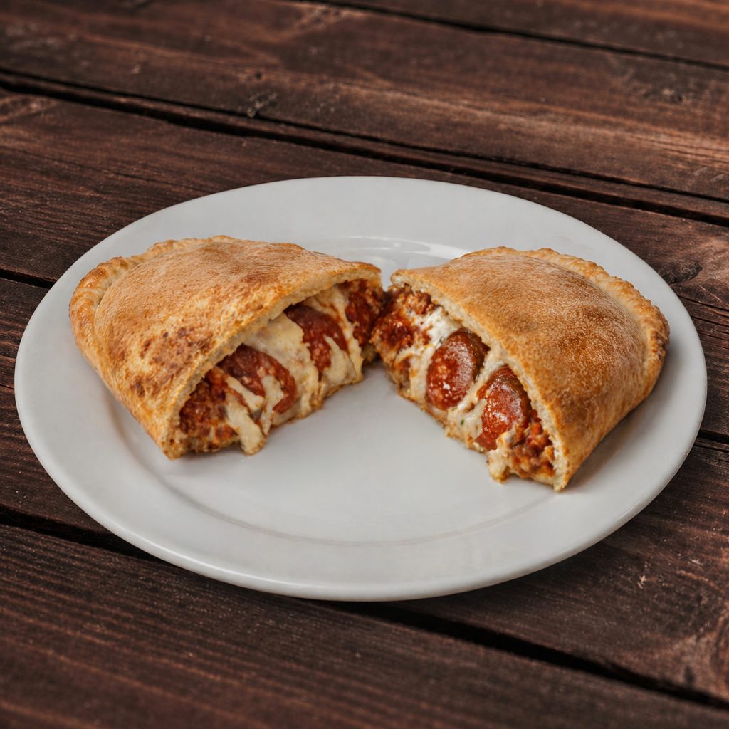 #2 18" Pop’s Pepperoni Calzone.