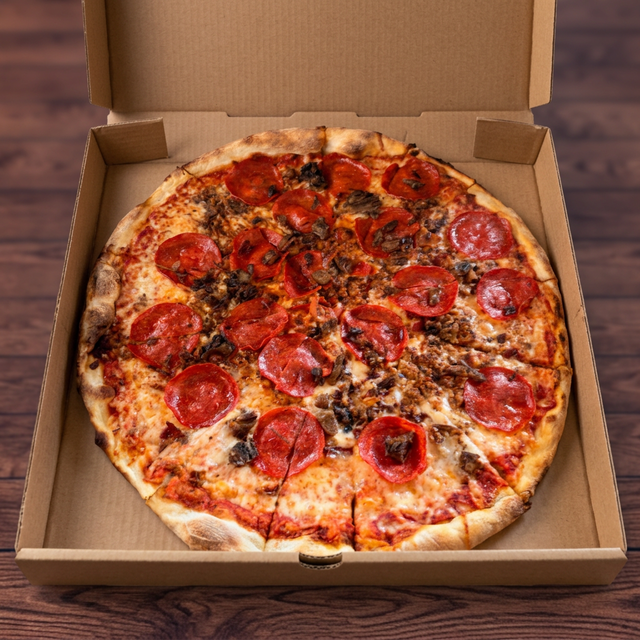 18" Meat Lover Specialty Pizza.